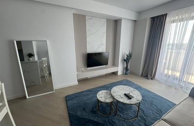 Аренда светлой 2-комнатной квартиры, 48 м², район Пипера, Бухарест, Румыния